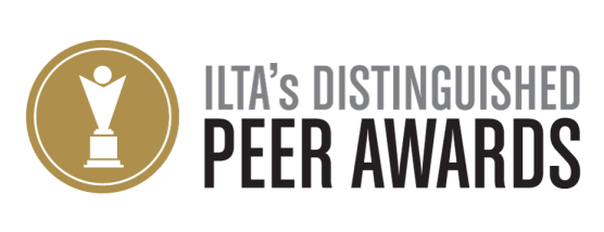 Logo of ILTA's Distinguished Peer Awards