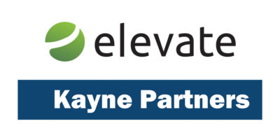 Old Elevate Logo with Kayne Partners logo