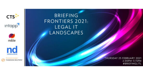 Briefing Frontiers 2021: Legal IT Landscapes