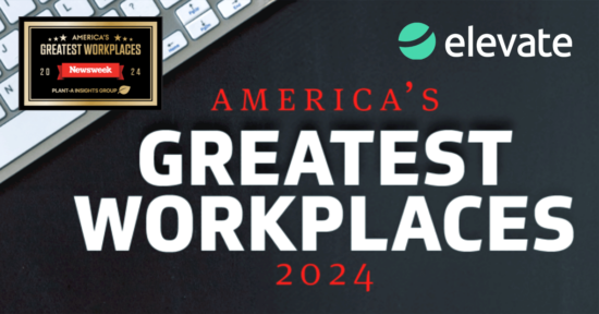 banner mentioning elevate america's greatest worksplace 2024