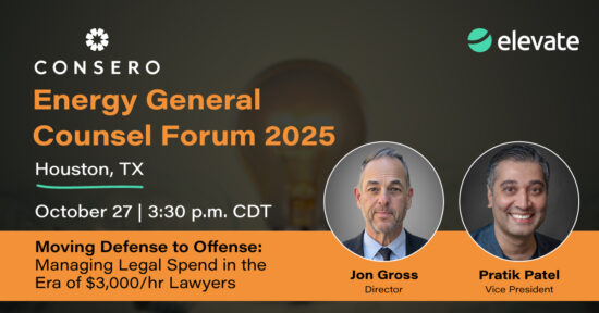 consero energy general counsel forum 2025 event banner