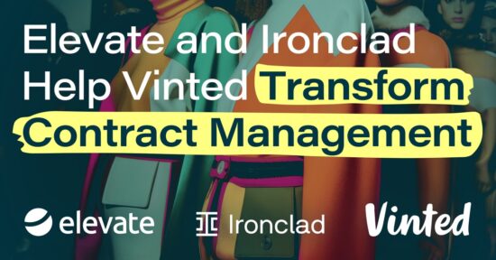 elevate and ironclad help vinted transform contract management news post banner