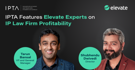 IPTA Features Elevate Experts on IP Law Firm Profitability - banner