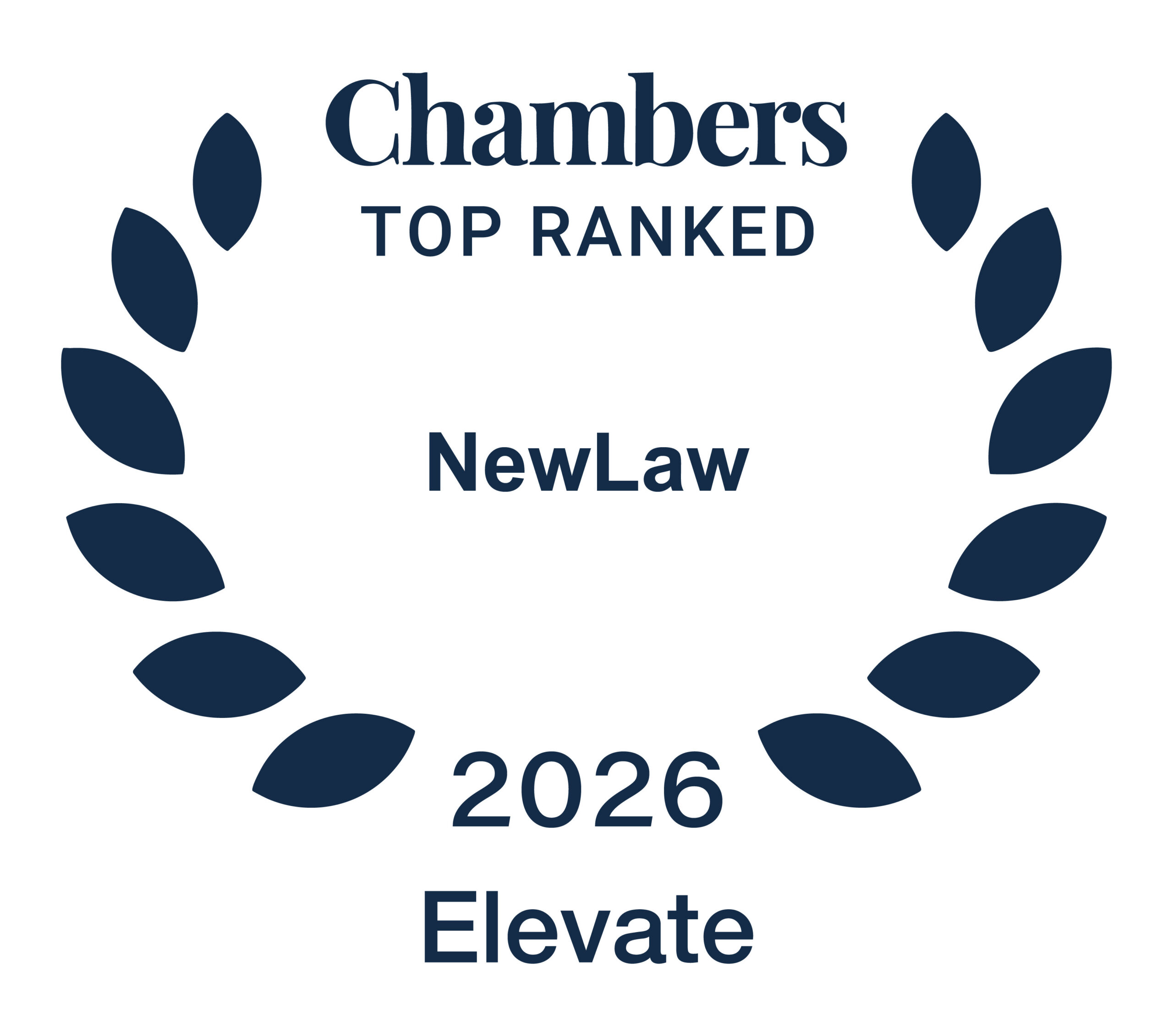 Chambers top ranked newlaw award 2025