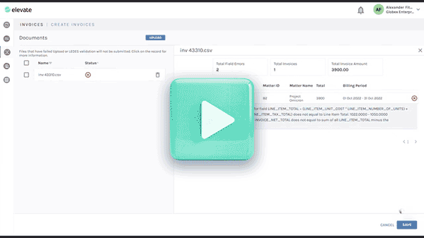 video thumbnail for ai invoice review
